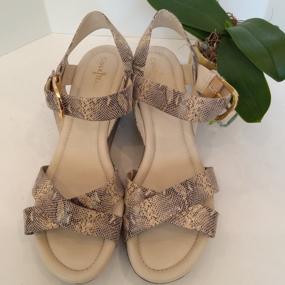 Cole Haan snake print sandals - Picture 3 of 13